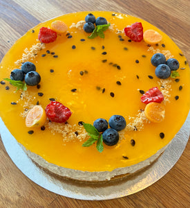 Passionsfrukts cheesecake